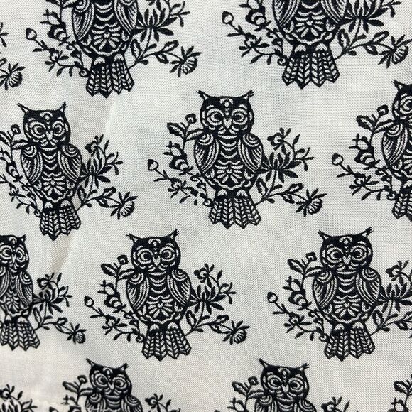 Anthropologie Owl Button Down Blouse - Picture 7 of 7